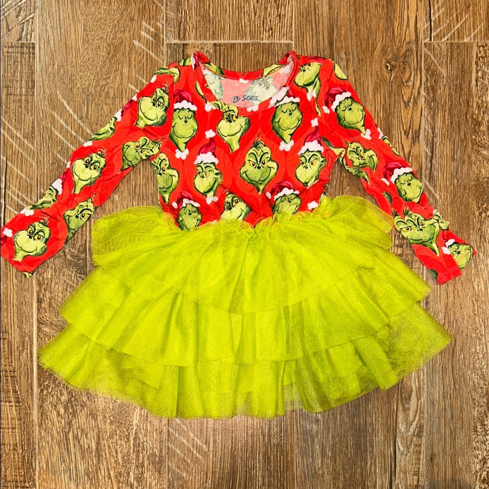 Posh Peanut x Dr. Seuss Grinch Dress - 2T